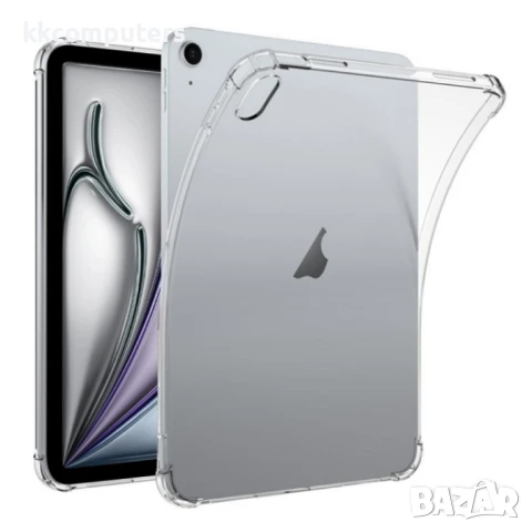 Apple iPad Air 11 2024 Силиконов Калъф TPU и Протектор