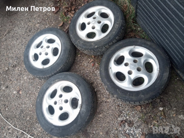 165/70/14 Перфектни джанти с гуми +ПОДАРЪК болтове за пежо 206 peugeot, снимка 3 - Гуми и джанти - 52656697