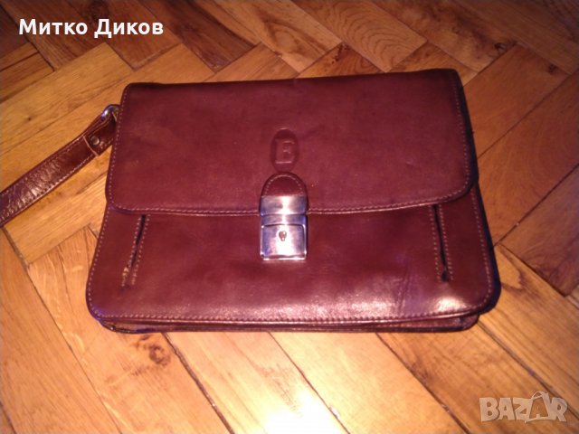Чанта за ръка Е 240х190х60 естествена кожа, снимка 1 - Чанти - 26719659