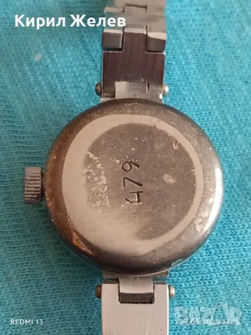 Стар механичен часовник дамски СЛАВА СССР 17 камъка за ремонт части КОЛЕКЦИЯ 43889, снимка 6 - Антикварни и старинни предмети - 50419582