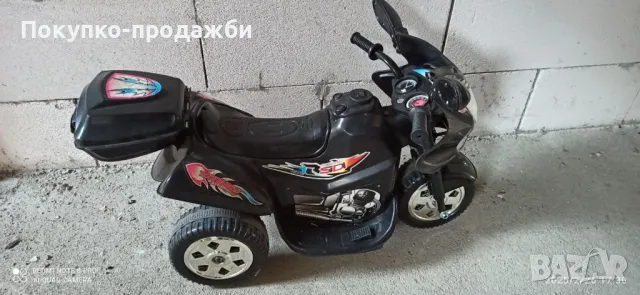 детски електрически мотор bjx-08 триколесен 6v , 4,5ah, снимка 3 - Детски велосипеди, триколки и коли - 49293728