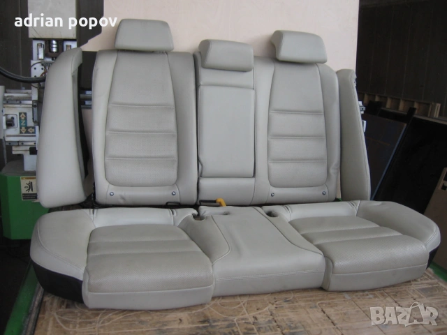 кожен  бял салон MAZDA 6 2016 г, снимка 2 - Части - 53492491
