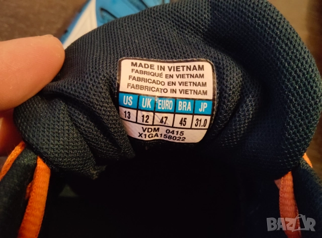 Маратонки Mizuno Wave Volcano , снимка 7 - Маратонки - 52009036