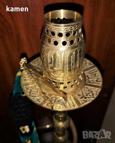 Месингово Наргиле уникално красиво, снимка 2 - Наргилета - 28392343