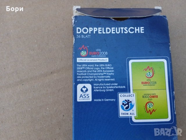 Карти за игра Euro 2008 нови, снимка 4 - Карти за игра - 35473531