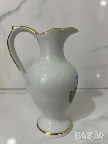 Изящна рядка вазичка Limburg Germany, снимка 5 - Антикварни и старинни предмети - 49232169