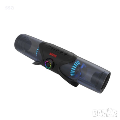 Marvo мобилна колонка Mobile Bluetooth Stereo Speaker - SG-100 - RGB, снимка 3 - Bluetooth тонколони - 43356195