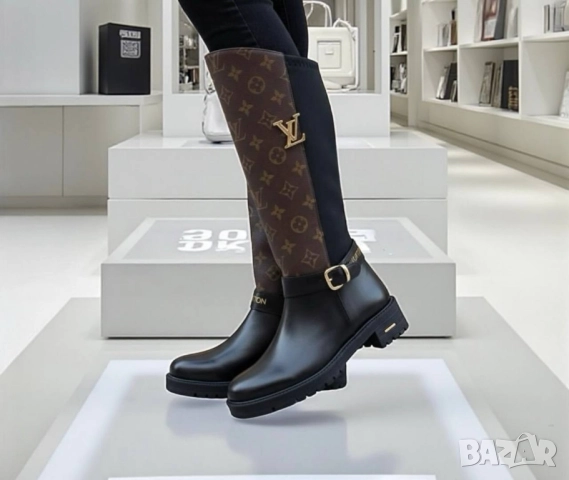 дамски ботуши christian dior burberry chanel louis vuitton , снимка 6 - Дамски ботуши - 51744240