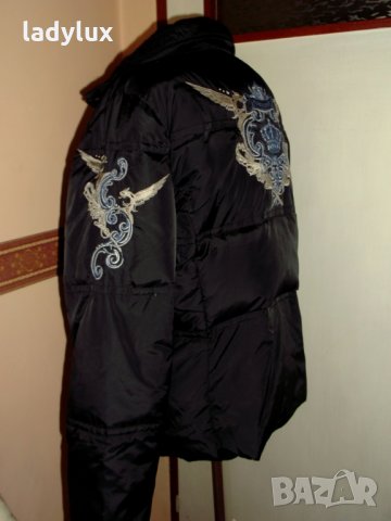 Blue Flame, Яке с гъши пух, с бродерии, Размер М. Код 925, снимка 3 - Якета - 27634000