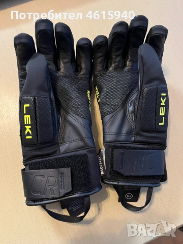 LEKI WCR C-Tech 3D УНИСЕКС ръкавици за зимни спортове размер 8,5, снимка 2 - Зимни спортове - 53036315