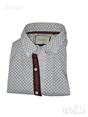 Мъжка риза Gucci размер М , снимка 2 - Ризи - 52083335