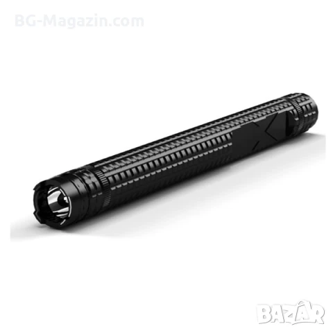 Мощен електрошок с LED фенер палка за самоотбрана кучегон акумулаторен зареждащ се защита кучета, снимка 2 - Оборудване и аксесоари за оръжия - 51014814