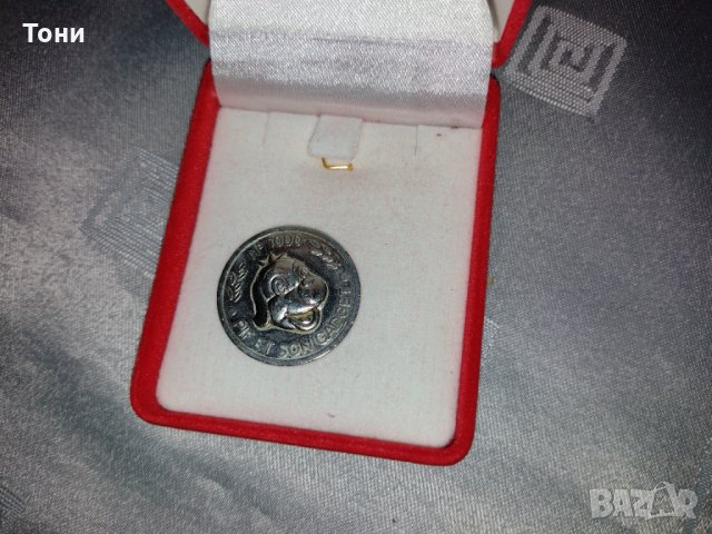 PIF 1000 медал" - 1988 г. Gettone Token Pif Et Son Gadget N.1000 Souriez Pif 1988 -, снимка 3 - Антикварни и старинни предмети - 34674539
