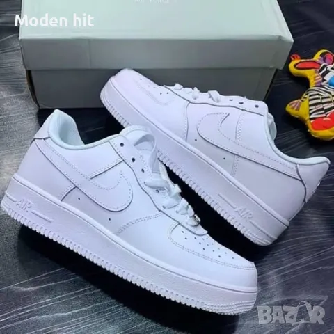 Nike Air Force 1 унисекс сникърси висок клас реплика, снимка 4 - Кецове - 49590402