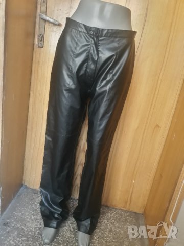 Черен еко кожен прав широк панталон ХЛ в Панталони в гр. Перник -  ID35089917 — Bazar.bg