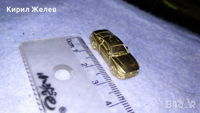 ЗЛАТИСТА МЕТАЛНА КОЛИЧКА АВТОМОБИЛЧЕ ИГРАЧКА или За КОЛЕКЦИЯ 12763