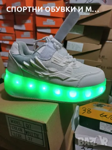 маратонки с колелца , снимка 3 - Детски обувки - 49647225