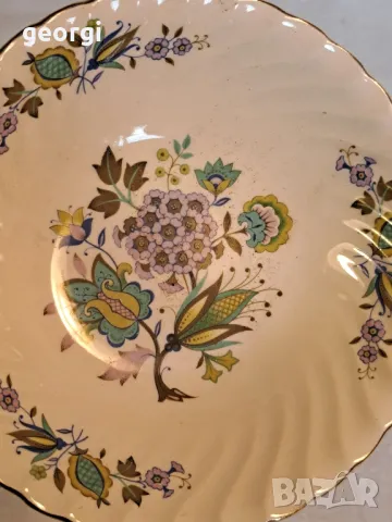 английска порцеланова купа 25/4, снимка 2 - Сервизи - 49195335