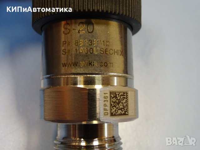 Трансмитер WIKA S20 superior pressure transmitter, снимка 5 - Резервни части за машини - 40620544