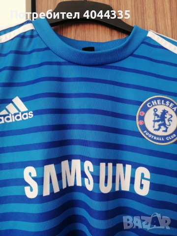 Ретро футболна тениска Челси-номер 17 Азар, снимка 2 - Футбол - 52205139