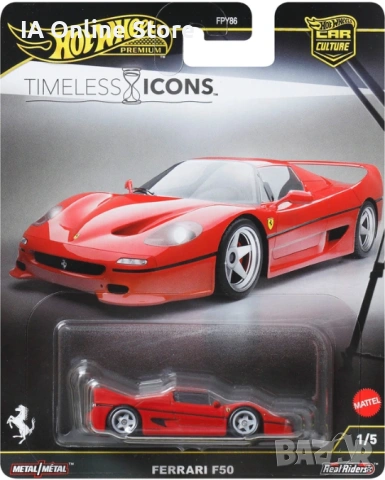 Hot Wheels Ferrari F50; LaFerrari; 250 GTO Transport; 365; F40; SF90, снимка 5 - Колекции - 51257529