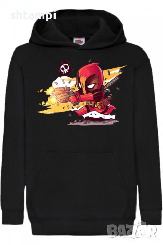 Детски Суитчър/Суитшърт Marvel Deadpool 2,Игра,Подарък,Изненада,Забавление,Рожден Ден, снимка 2 - Детски анцузи и суичери - 38324931