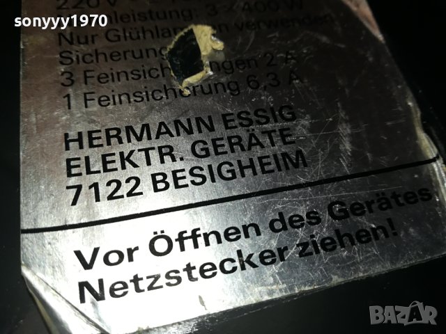 LICHTORGEL 3000-GERMANY 1501241612, снимка 18 - Ресийвъри, усилватели, смесителни пултове - 43819219