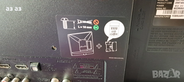 Телевизор LG 28mt49s-pz с вграден Wi-Fi / Smart HD LED tv/monitor, снимка 5 - Телевизори - 52834679