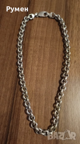 Сребърен синджир-38 гр!