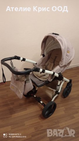 Комбинирана бебешка количка Lorelli Rimini, снимка 6 - Детски колички - 43331396