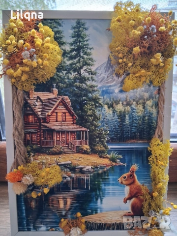 Картина от скандинавски мъх