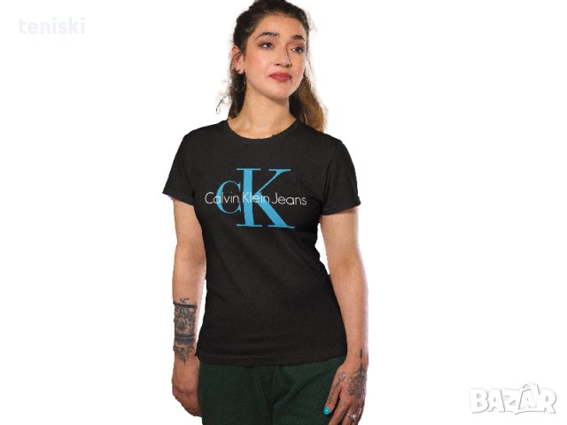  Тениска Calvin Klein принт,модели цветове и размери , снимка 8 - Тениски - 29429431