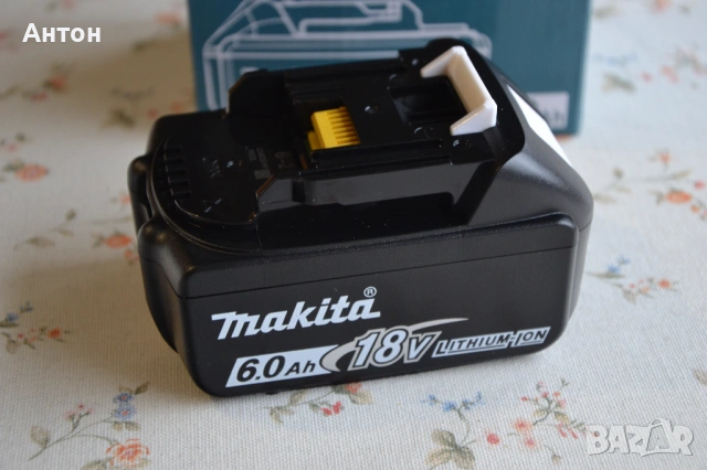 Нова батерия Makita 18V, 6Ah, снимка 3 - Винтоверти - 53496713