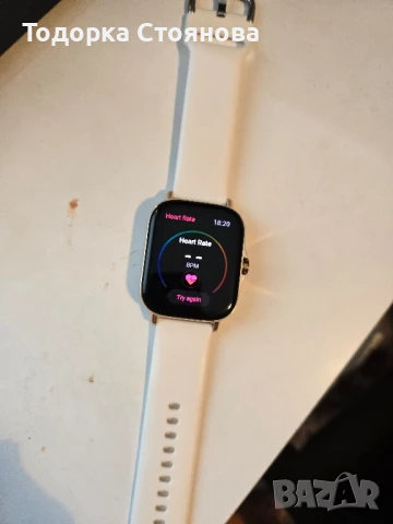 Amazfit GTS (Model A1969) – Смарт часовник, като нов!, снимка 3 - Смарт гривни - 51386800