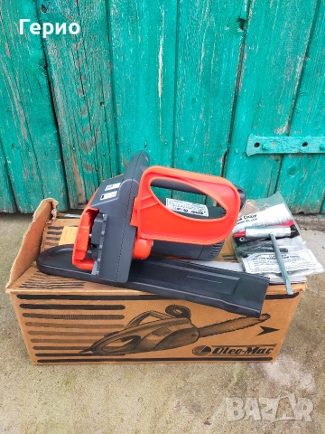 Нов италиански ел.трион Oleo Mac , снимка 4 - Градинска техника - 52586884