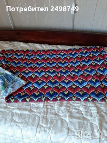  КОВЬОР ЗА СТЕНА,ръчна бродерия, снимка 7 - Други - 32412370