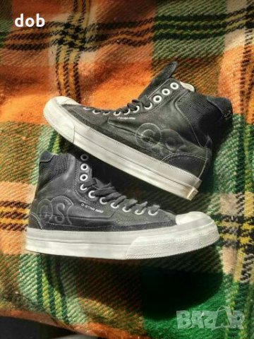 Кожени черни кецки G Star оригинал, снимка 1