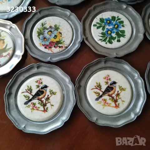 Чинийки за стена,подложки,калаени, снимка 10 - Електронни книги - 49683344