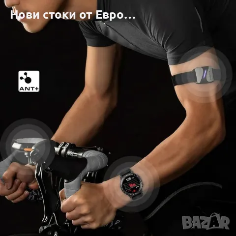 Гривна за монитор на сърдечния ритъм COOSPO HW807, Bluetooth 5.0 ANT+ HRM с LED индикатор, снимка 8 - Смарт гривни - 49543493