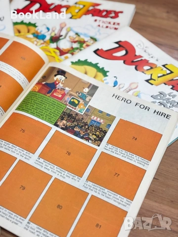 Ducktales албуми за стикери, 1987 г. Panini, снимка 11 - Колекции - 53023888