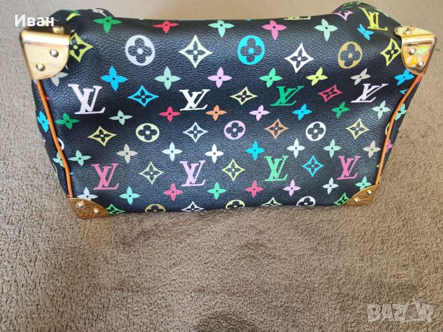 Оригиналнa чанта Louis Vuitton monogram multicolour speedy 30 black, снимка 2 - Чанти - 37917857