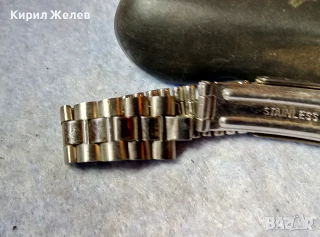 CITIZAN МАРКОВА ВЕРИЖКА За ЯПОНСКИ РЪЧЕН ЧАСОВНИК СИТИЗЕН НЕРЪЖДАЕМА СТОМАНА STAINLESS STEEL 49854, снимка 8 - Каишки за часовници - 48695032