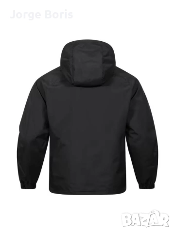 Мъжко ветроустойчиво спортно яке с качулка, снимка 3 - Якета - 52158280