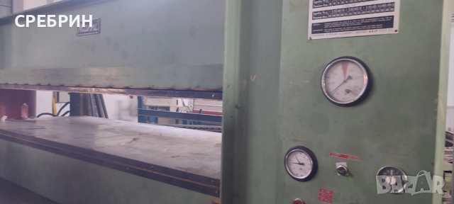 Топла хидравлична преса 2500/1300 с 6 цилиндри, снимка 7 - Други машини и части - 51939887