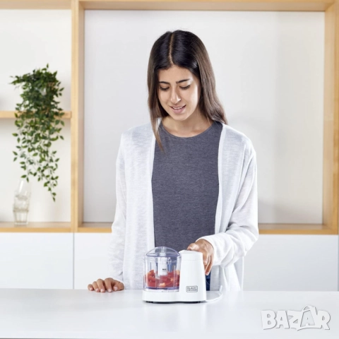 Чопър Black+Decker BXCH120E 120 W, 350 ml, снимка 10 - Друга електроника - 51895598