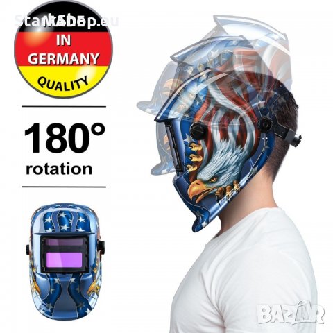 Немска соларна, автоматична маска за заваряване – орел, снимка 4 - Други инструменти - 28805221