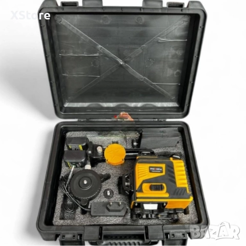 Лазерен нивелир с тринога CASE32 + Подарък многофункционална чанта за инструменти KKL103, снимка 8 - Други инструменти - 52543448