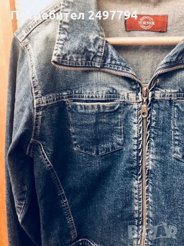 Дамско дънково яке, снимка 2 - Якета - 27232137