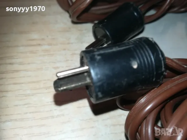 КАБЕЛИ С РЕТРО БУКСИ ЗА ТОНКОЛОНИ 2БР 2910241811, снимка 5 - Тонколони - 47765088
