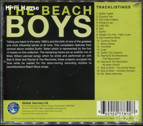 The Beach Boys -Legends, снимка 2 - CD дискове - 37306187